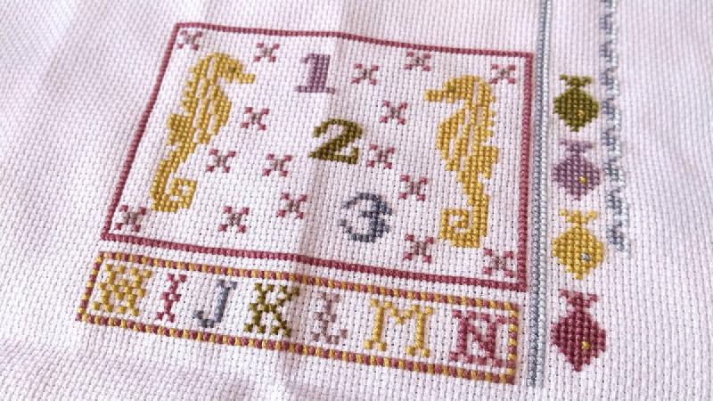 Featured image of post MERMAID ALPHABET BIRTH SAMPLER 3